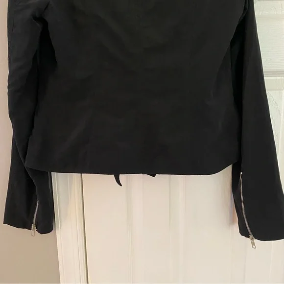 BB Dakota Faux Suede Black Asymmetrical
Jacket Medium Front Zip Up Moto - Picture 13 of 13